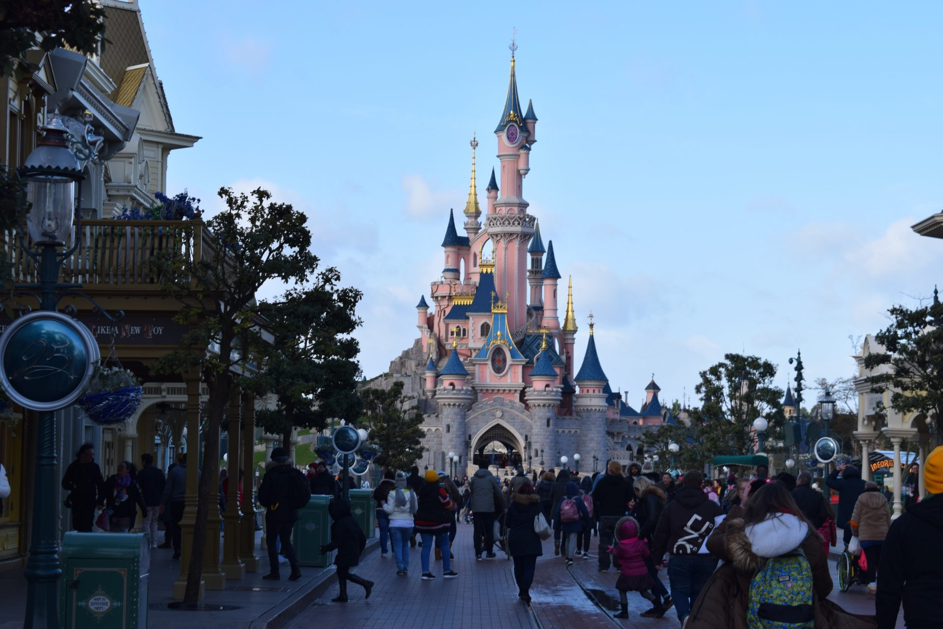 Het kasteel in Disneyland Paris