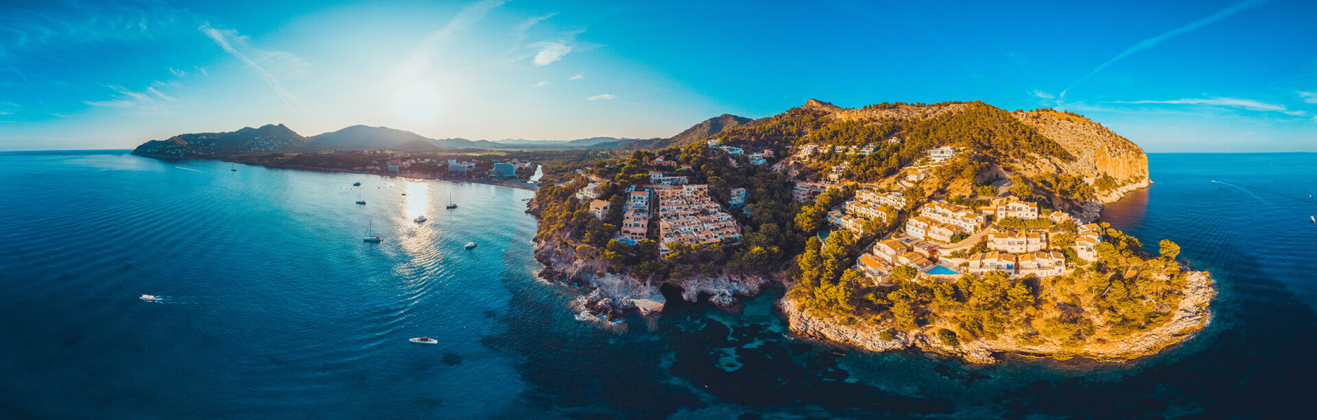 Panorama foto van Mallorca